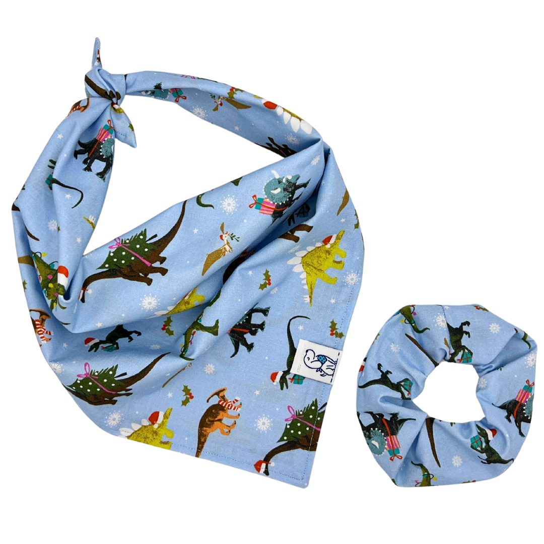 Holly Jolly Dino - Bandana🎄