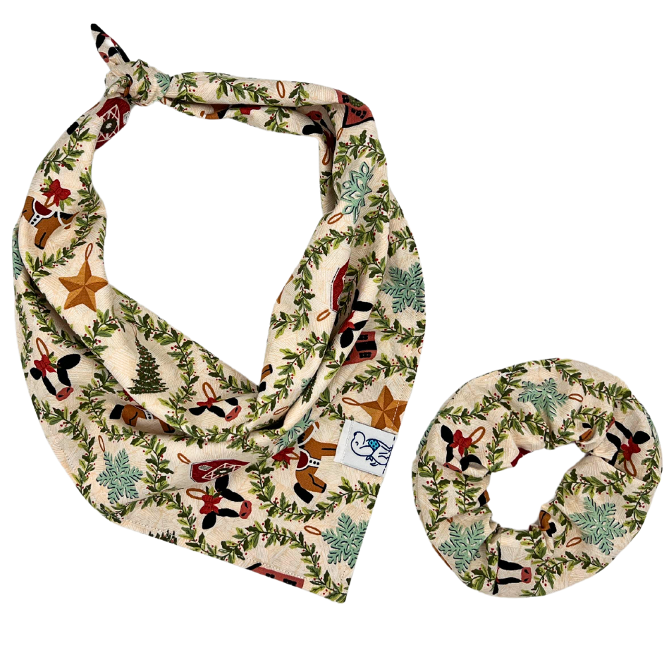 Christmas Magic (Cream) - Bandana🎄