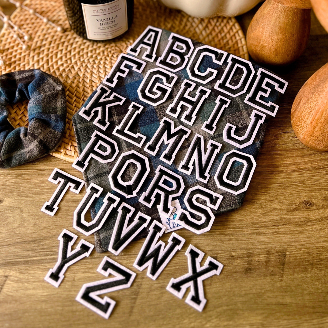 Embroidered Initial Add-On