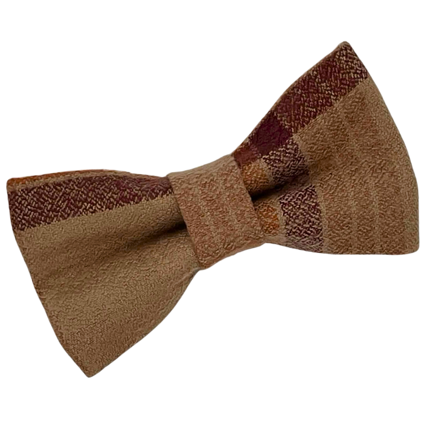 Caramel Latte - Flannel Bow Tie🍂