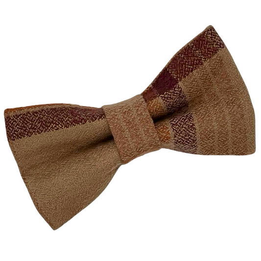 Caramel Latte - Flannel Bow Tie🍂