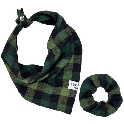 Evergreen - Flannel Bandana🍂