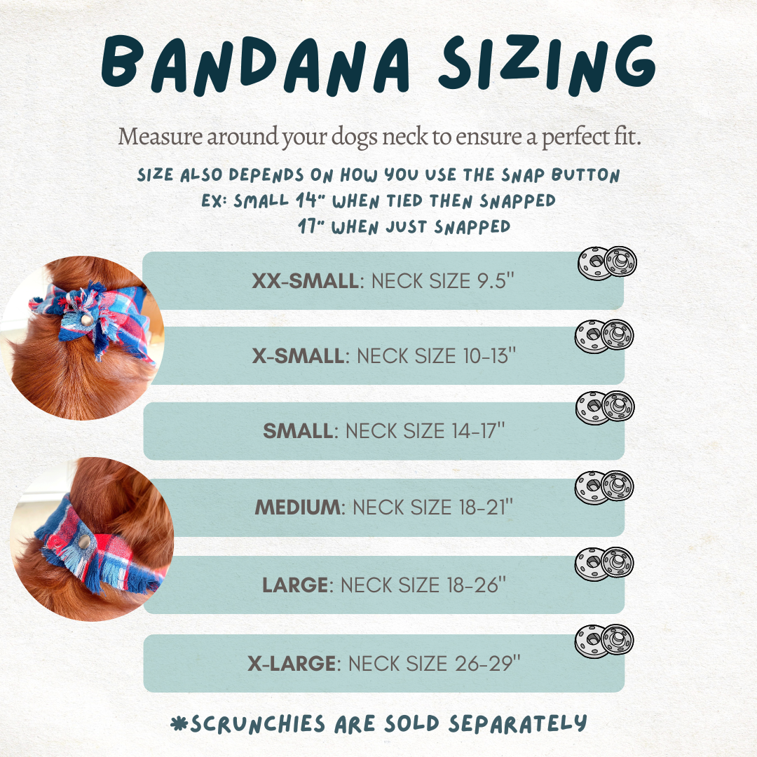 Secret Santa - Flannel Bandana🎄